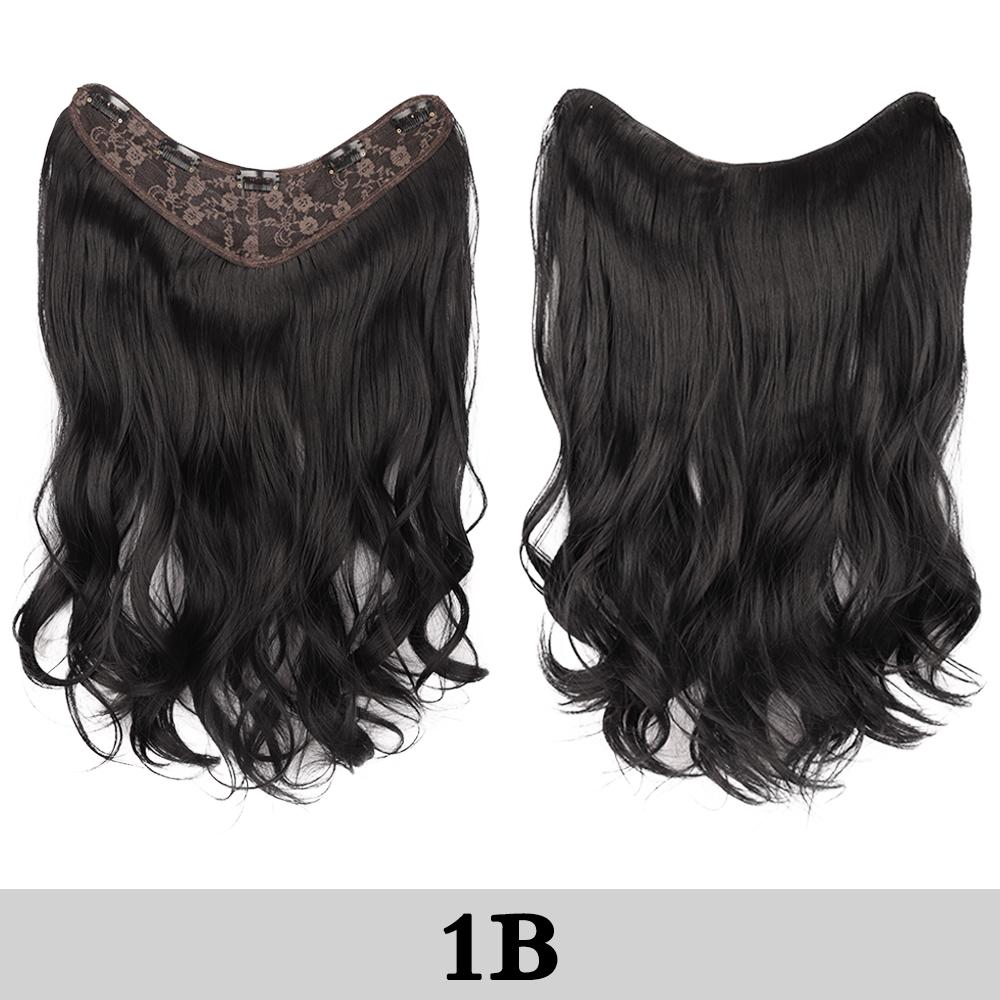 

MISSQUEEN Синтетический длинный волнистый парик на всю голову, полупарик V-образной формы, наращивание волос на заколках, цельный парик с 5 заколками, густой парик с крупными волнами для женщин, для повседневной носки 50cm