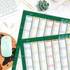 2026 Wall Calendar Full Year Large Size Paper Daily Schedule Planner Sheet Yearly Weekly Annual Planner Target List Home Office