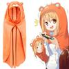 Mājīgs Himouto! Umaru-chan Otaku Cosplay Kostīms Flaneļa Sega Kapucis Apmetnis