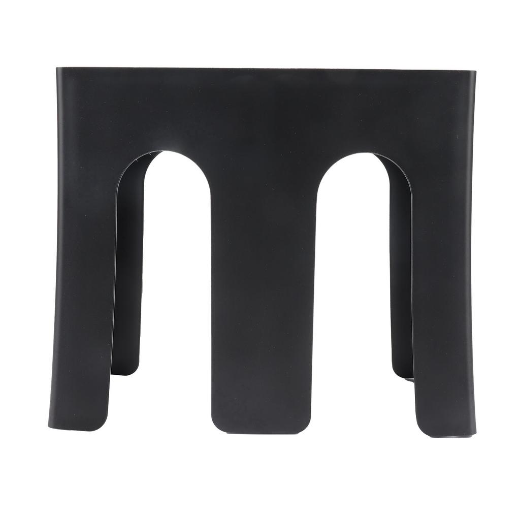 Cup and Lid Holder Plastic Straight 2 Compartments Black Paper Cup Holder Organizer for Disposable Cup Tea Shop