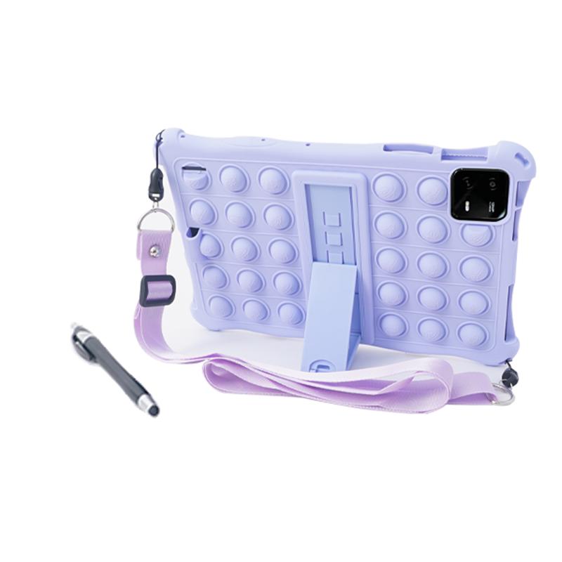 

Чехлы для планшетов для Xiaomi Mi Pad 6, 11 дюймов, 2023, детский силиконовый чехол-подставка для планшета для Mipad 6 Pro, 11 дюймов, чехлы, чехол с плечевым ремнем Mipad 5 11 Inch 2021 фиолетовый