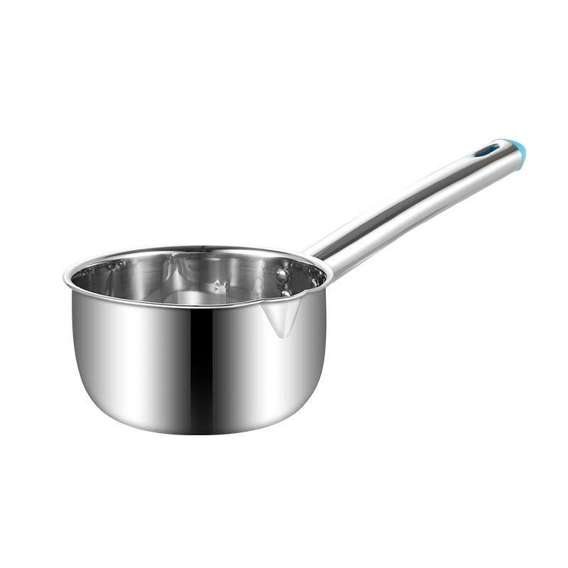 Food-Grade Stainless Steel Spoon, Stainless Steel Food-Grade Water Ladle, 304 Stainless Steel Mixing Bowl, Kitchen Flat-Bottomed Bowl 30 Colorful Caliber 14cm.14 Long