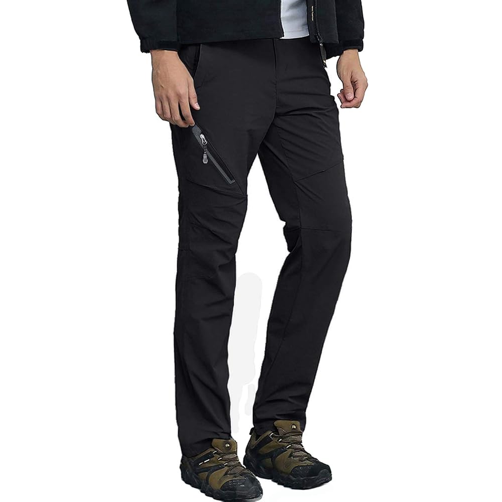 TACVASEN Work Pants Men's Long Pants Water-repellent Cargo Pants Quick-drying Hiking Pants Climbing