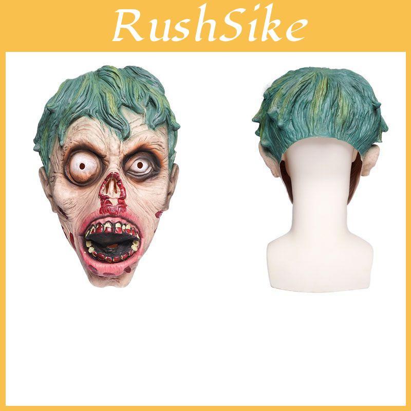 Realistic Rotten Face Zombie Latex Mask Perfect For Halloween Party Decorations