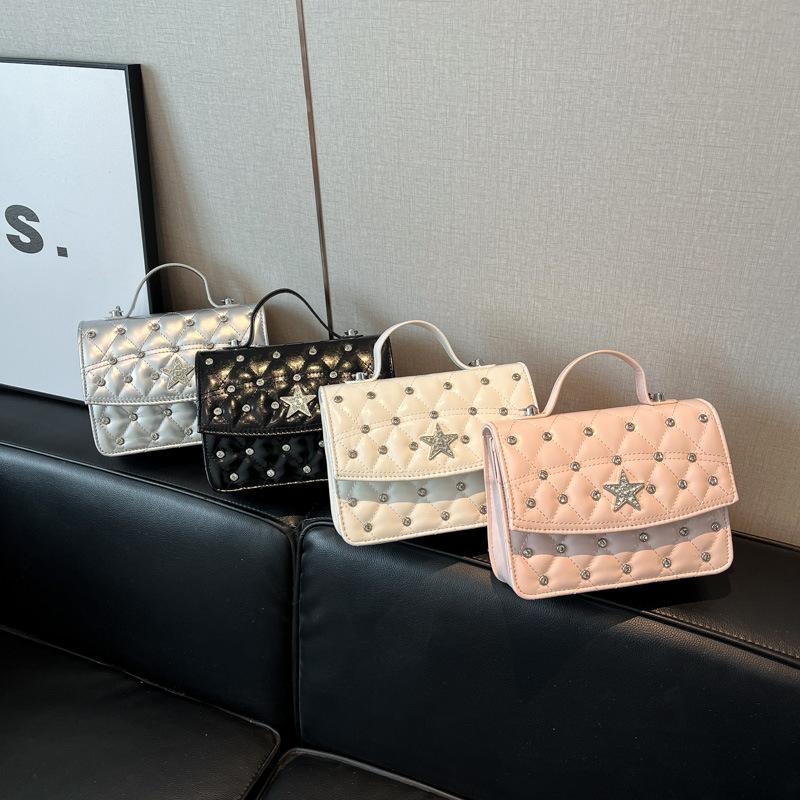 Premium Gypsy Small Square Bag Women's 2025 New Rhombus Mini Small Delicate One Shoulder Crossbody Backpack