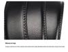 Men's Casual Anti-Pull 3.5 Automatic Buckle Two-Layer Cowhide Belt