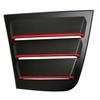 For 2011-2021 Dodge Charger Window Scoop Side Louver Air Vent Cover Trim Black