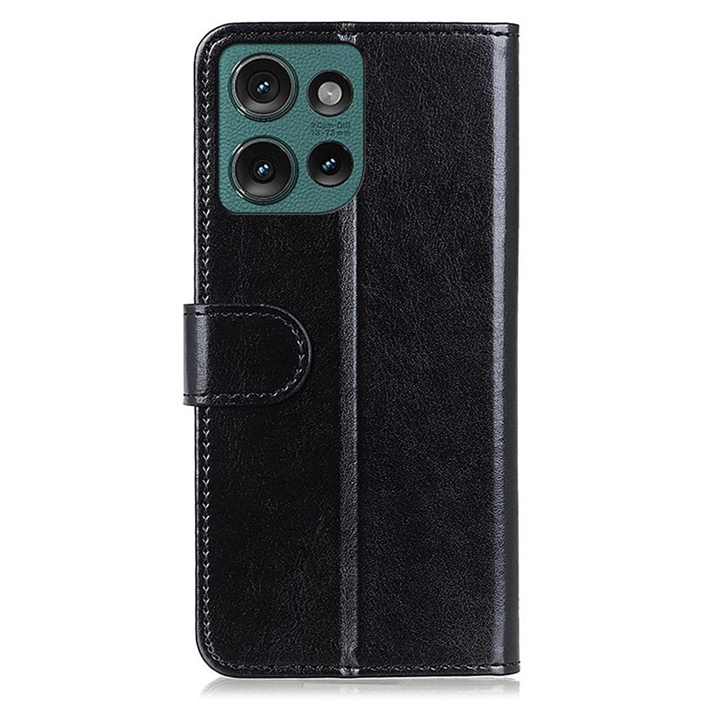 For Motorola Edge 50 Neo 5G/Moto S50 5G/Thinkphone 25 5G Case Crazy Horse Texture PU Leather Phone Stand Cover