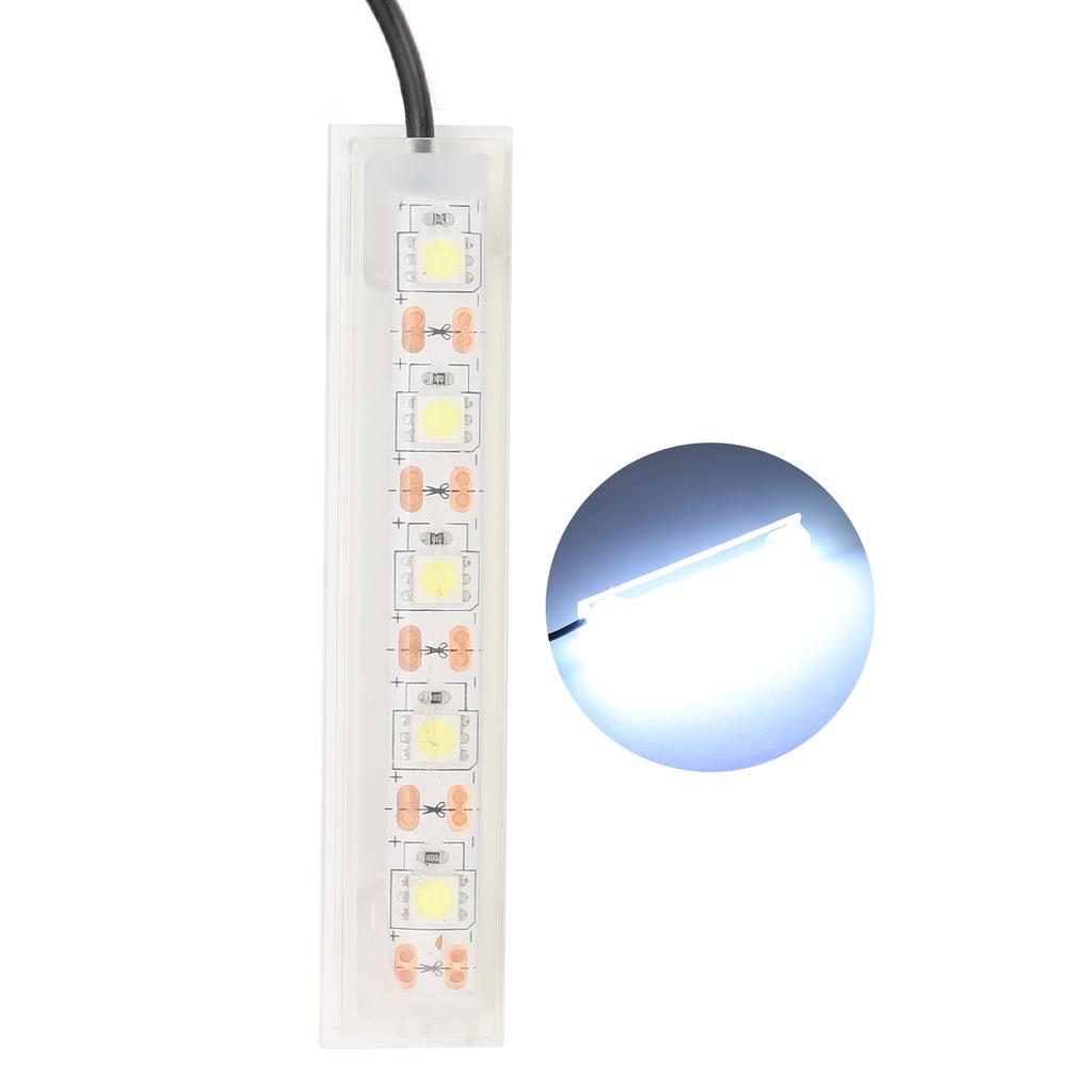 Aquarium LED Light Small USB Betta Fish Tank White Light for Indoor Aquarium Plants