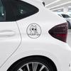 Yousheng Car Sticker, Waterproof PVC Self-adhesive No Trace Auto Decal, Cartoon Cat Pattern Funny Sticker for Fuel Tank Caps Windows Luggage