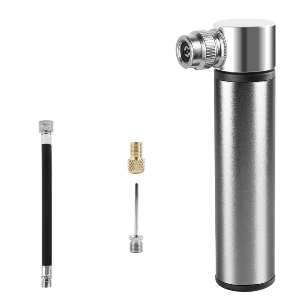 

Mini Bike Pump Schrader Presta Valve Bicycle Hand Air Pump New Road Cycling Pump Silvery