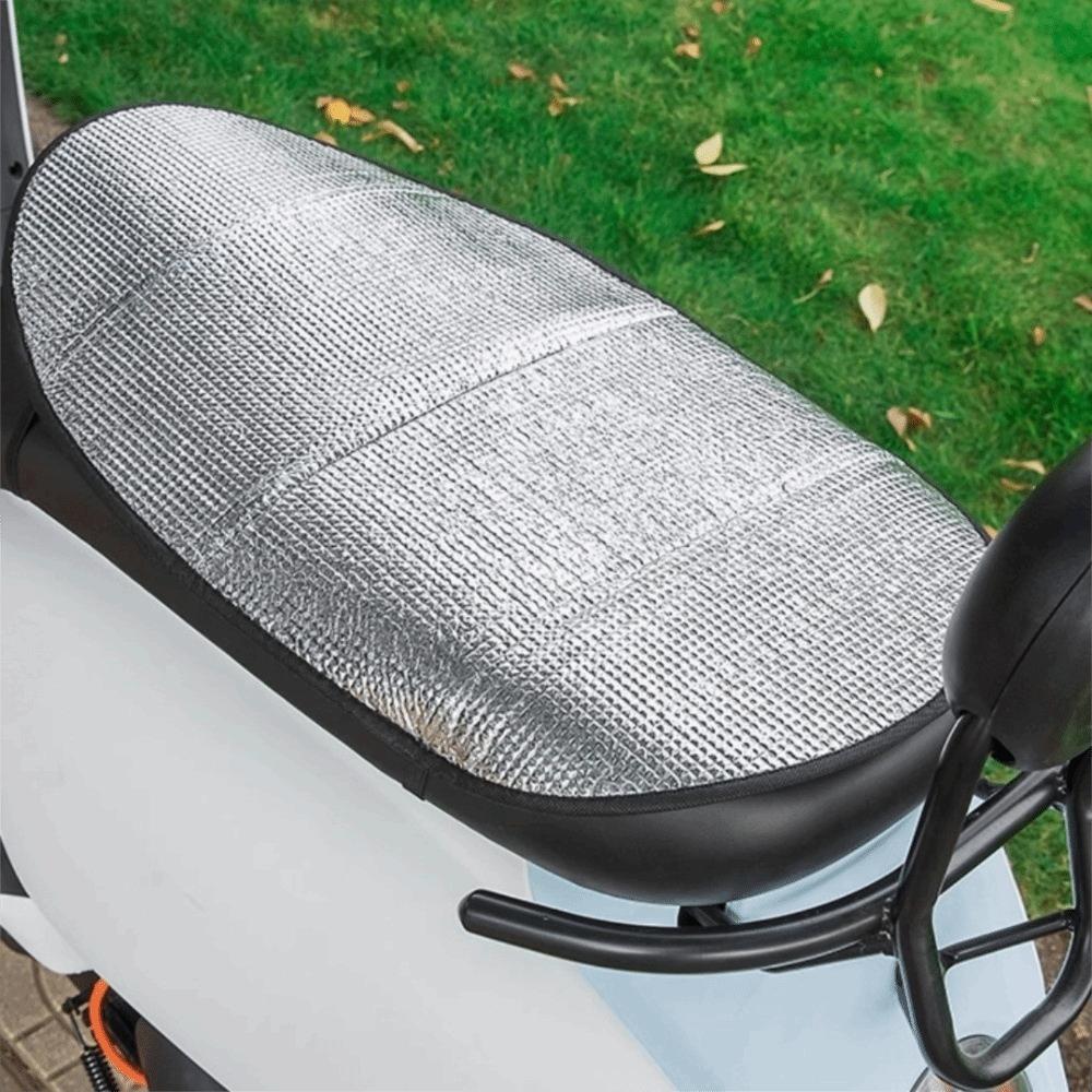 Aluminum Foil Reflective Heat Electric Scooter Heat Insulation Pad Sunproof Seat Cushion Outdoor