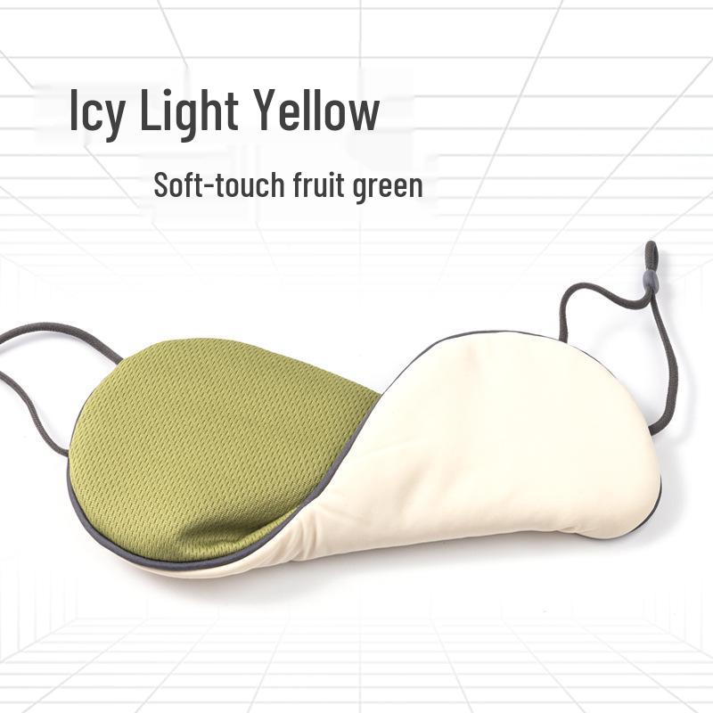 Reversible Sleep Eye Mask: Warm & Cool, Light Blocking, No-Eye Pressure, Fashionable with Ear Protection