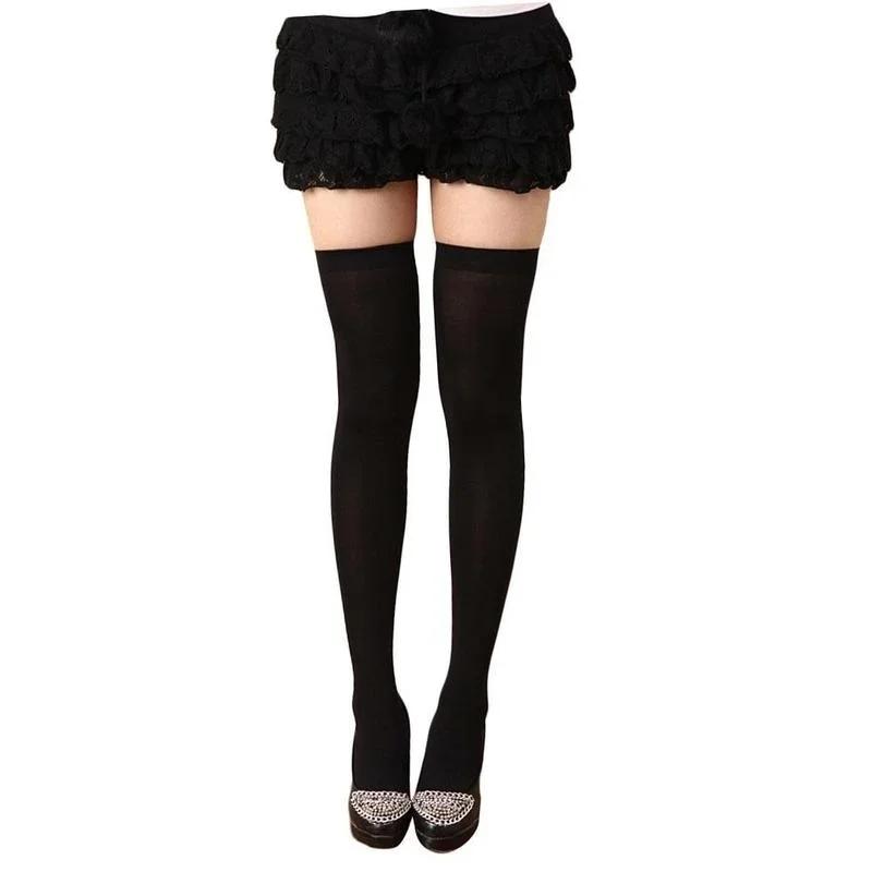 Girls Fashion Candy Color Thigh High Over Knee Socks Women Long Cotton Stockings Woman Socks Clothing Accessories Gifts