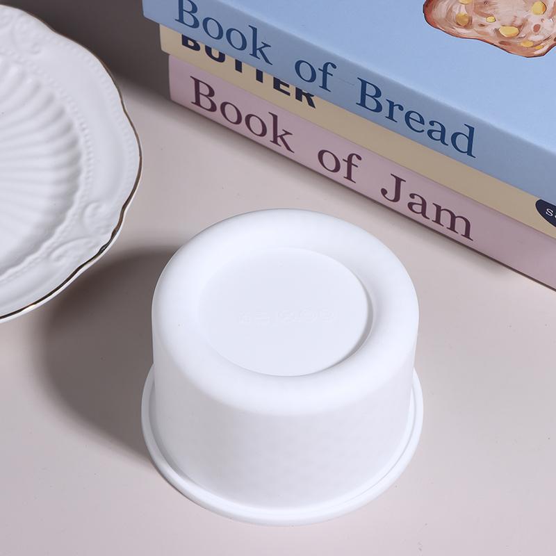 4 Inch Round Rotating Heart Flower Basket Coil Texture Design French Mousse Cake Mould Silicone Cake Mold Kitchen Bakeware