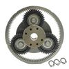 37T 40x11mm Planetary Gear Clutch Kit with 70mm Clutch Outer Ring Gear Set for Bafang 250W/350W E-bike Motor