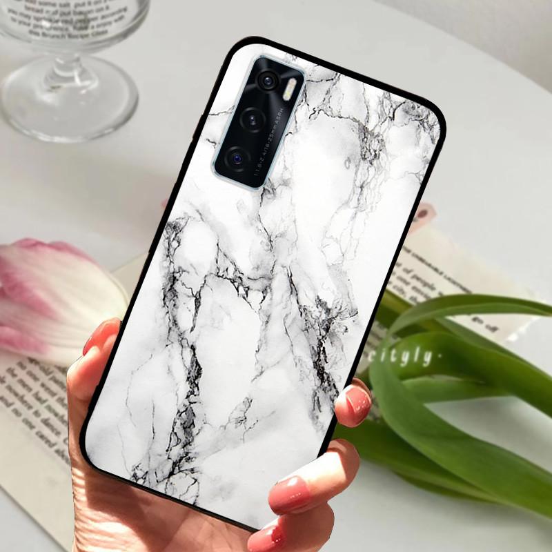 For Vivo V20 SE Case Animal Cartoon Soft Silicone Funda for Vivo V20 SE V2022 V2023 Phone Cover VivoV20SE Black Coque 6.44 inch