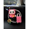 Car Interior Accessories New Raincoat Panda Flower Car Air Freshener Car Vent Decoration Women's Aroma Diffuser Stone Gift