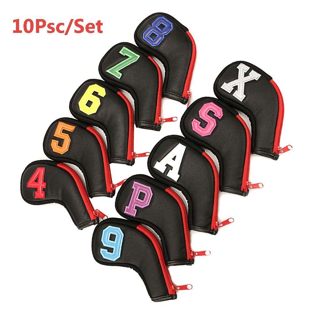 

Защитный головной убор из искусственной кожи с длинной шеей для водителя, чехол для удочки для гольфа, чехлы для головы клюшки для гольфа, железный чехол для головы для гольфа