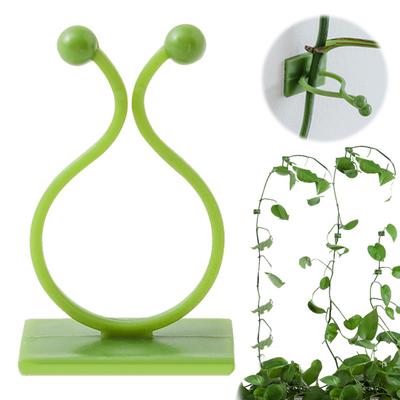 Plant Fixture Clip Wall Mounted Vine Fixing Clip Self-Adhesive Hook Invisible Plant