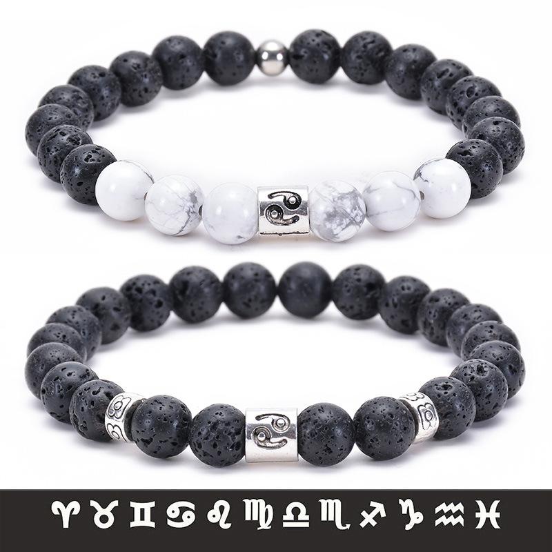 JYL TS Bracelet 12 Zodiac Couple  Beaded Aligns Destiny & Strengthens Bond