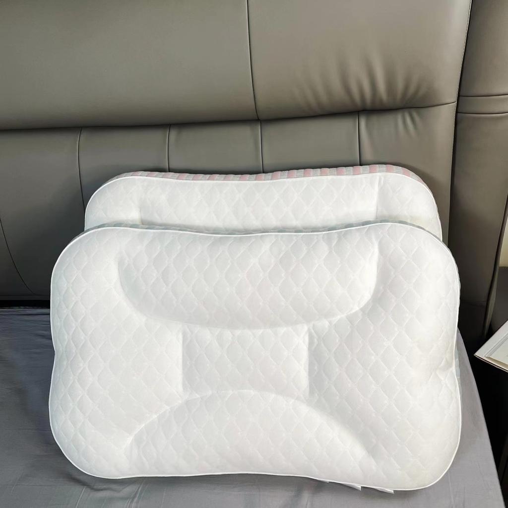 Nuevo Par de Núcleos de Almohada Cervical SAP para Pareja para 2 Adultos Solteros para el Hogar Transpirable Tejido Núcleo de Almohada
