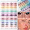 Eyes DIY Rainbow Color Patch Art Accessories Music Festival Stage Performance Face Jewels Rhinestone Makeup Accessories