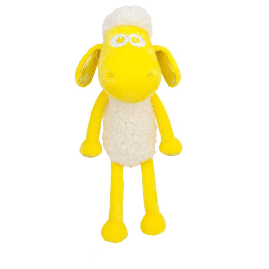 [NICI] Shaun the Sheep Plush Toy 25cm Limited Edition Color 15th Anniversary YellowGlitter