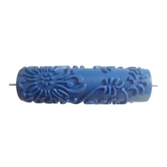 7-Inch Patterned Paint Roller Wall Decorative Art Texture Roller Household Wall Painting Embossing Texture Roller Tools Painting Supplies