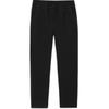 Anta Comfortable Solid Color Fleece Versatile Sports Long Pants Men bottoms Black 152517307N-3