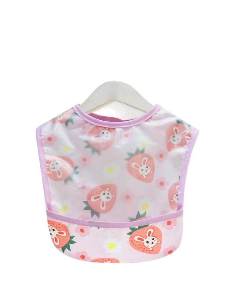 Waterproof Summer Baby Bib - Sleeveless Anti-Dirt Food Smock for Boys and Girls