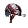 Fashionable Unisex Four-Season Motorcycle Helmet with Sun Protection, Half-Covered Design, Summer-Ready