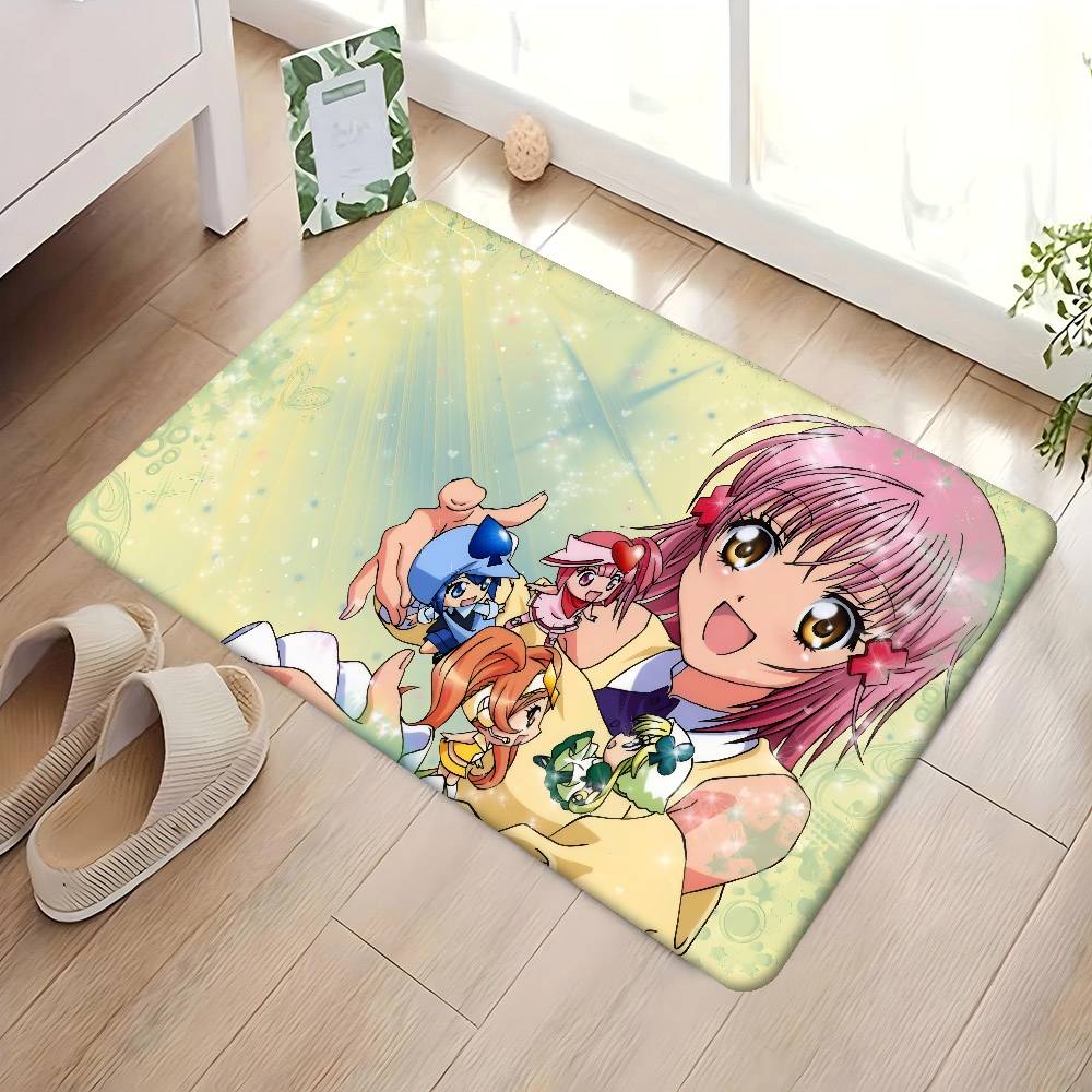 S-Shugo Chara Japonské Anime Podlahový Koberec Severský Styl Domácí Rohožka Koupelnové-Toaletní Podložky Ložnice Hotel Dekorativní Podložka