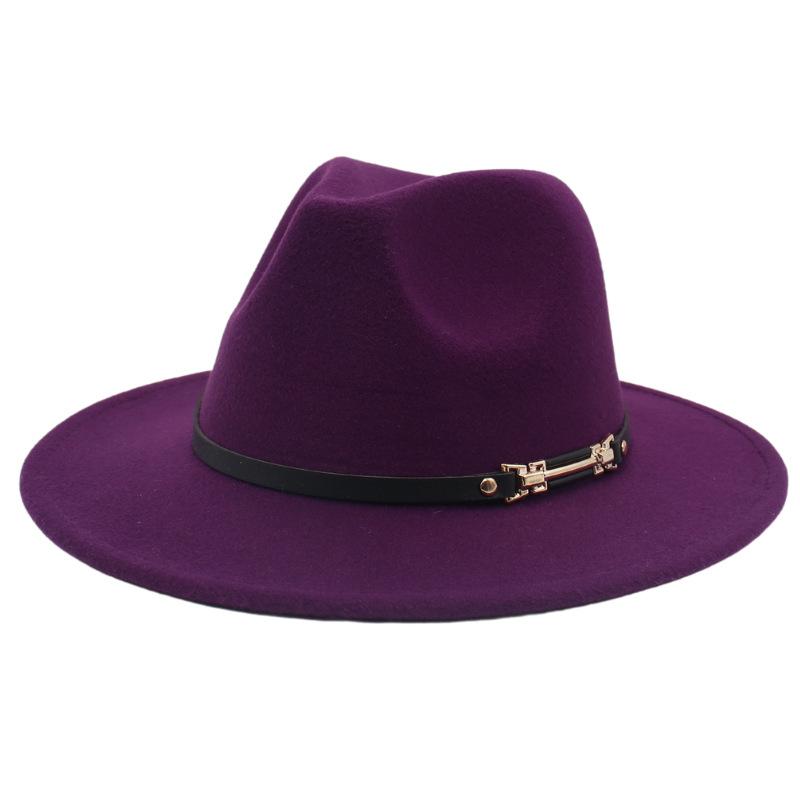 New Top Hat British Style Cashmere Fashion Jazz Hat Versatile With Felt Hat Wholesale Hat
