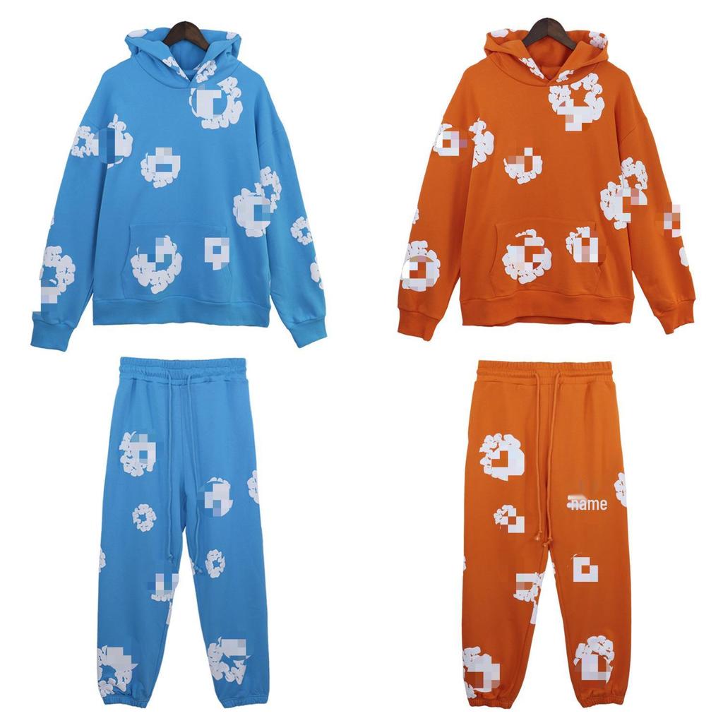 DENIM TEARS Kapok Streetwear Sweatshirt & Hoodie Set – Trendy Unisex Casual Sportswear