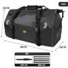 Waterproof PVC Motorcycle Tail Bag 40L 66L Carbon Fiber Style Rear Seat Storage Pack Touring Riding