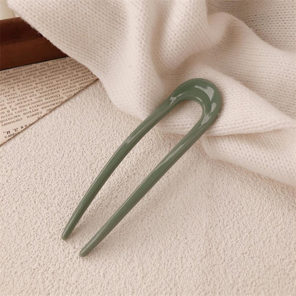 U Shaped Wave Hair Clip for Women 11CM Hairpin Hair Fork Hair Accessory for Updo Hairstyles Hair Holder Hair Clip for Back of Head