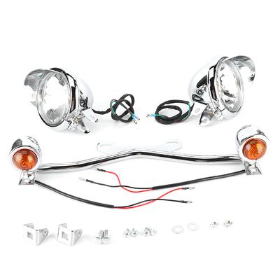 Faro Auxiliar de Conducción para Motocicleta Luz de Señal de Giro DC12V Apto para Honda Shadow VT 750 1100 VTX 1300