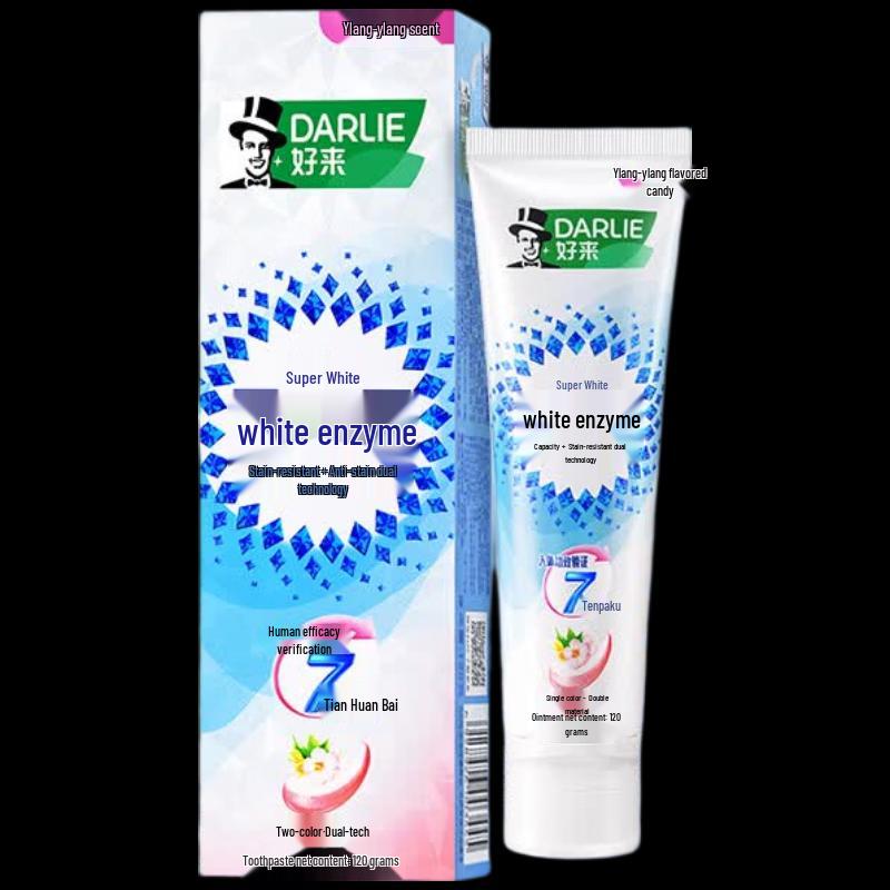 Darlie White Enzyme Ylang-ylang Floral Toothpaste 120g