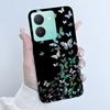 For Vivo Y27s Case Vivo Y36 Russian Cover Beautiful Butterfly Flower Girls Design Bumper Shell For Vivo V2247 V2322 Back Housing