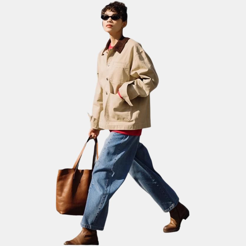 Gap Jackets Men's Khaki Lapel Moderate Other 723094