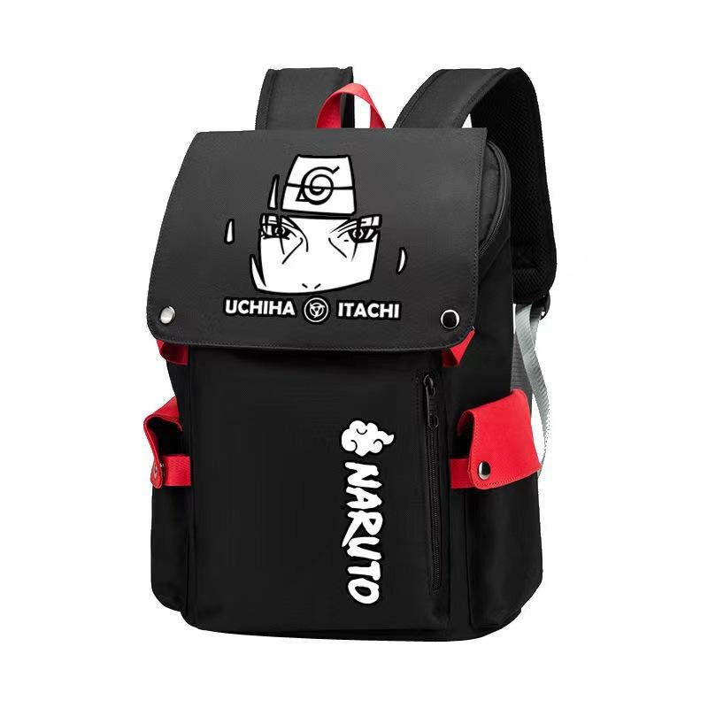 Naruto Hinman Student School Bag Harajuku Surrounding Large Capacity Anime Computer Bag Campus Backpack