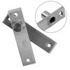 Stainless Steel Pivot Door Hinge Heavy Duty Tool Replacement For Wood  360 Degree Shaft  Door Hinges  Furniture Hardware