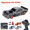 سيارة سباق RC متطورة بجيروسكوب 1/43 للانجراف، جاهزة للتشغيل 4WD، عالية السرعة، تحكم راديو 2.4G، مركبة سباق انجراف، هدايا مصغرة