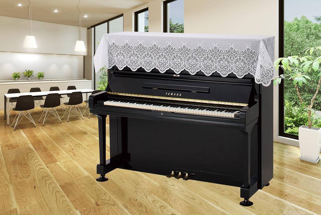 Alps Upright Piano Cover (Damask Lace) TL-2