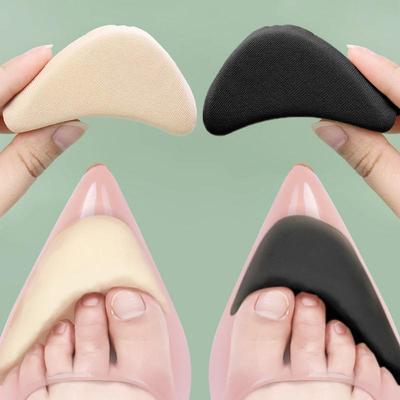 Almofadas de inserção de antepé de esponja para mulheres, alívio da dor, palmilhas de salto alto, redução do tamanho dos sapatos, protetor de enchimento, ajuste, acessórios para sapatos