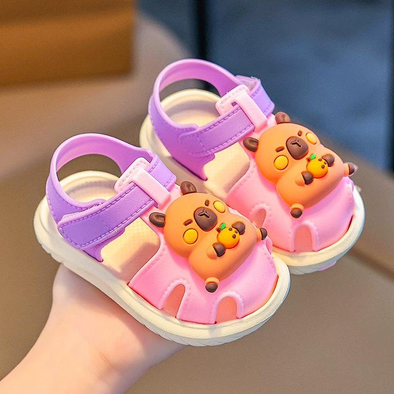 Boys' Sandals Summer Beach Shoes Baby Anti-slip Walking Shoes