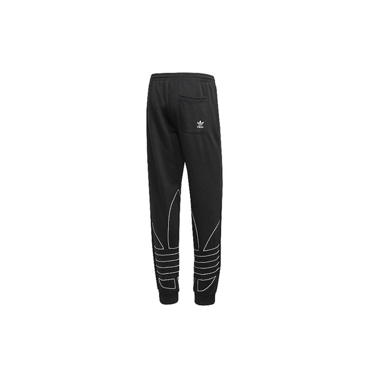 

Adidas Originals Trefoil Print Jogger Sweatpants Men Bottoms Black GE0851