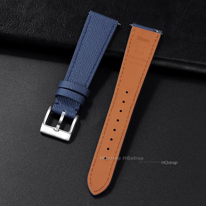 Quality Calfskin Leather Watch Bands Quick Release Leather Watch Straps 18mm 20mm 22mm Strap Wristwatches Watch Accessories