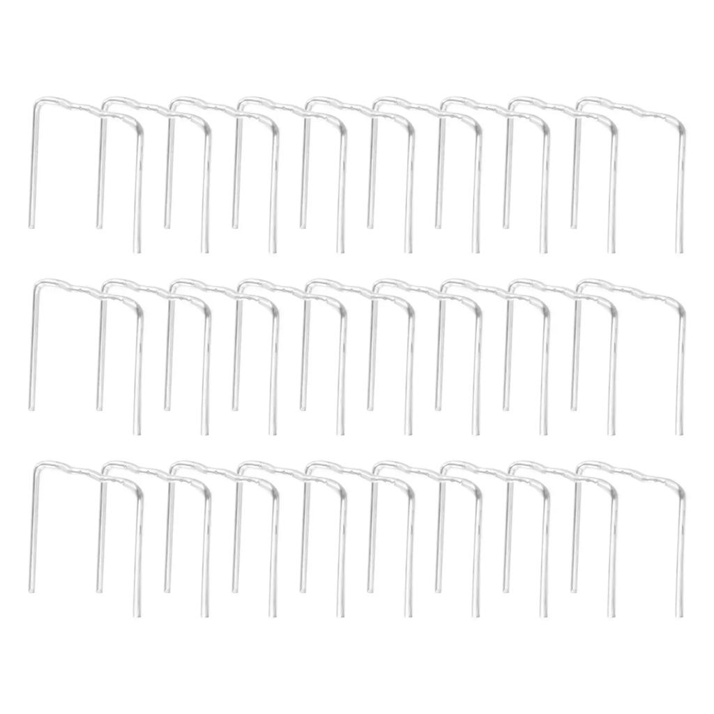 1000PCS Standard Pre Cut 0.8mm Flat Hot Staple For Plastic Stapler Repair Welder Car Insurance Plastic Repair Machine Tool